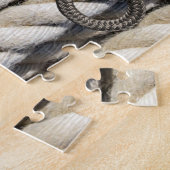 Puzzles Brown Wood Brown Rope Legpuzzel (Zijkant)