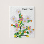 Puzzles Butterfly Floral Legpuzzel (Verticaal)