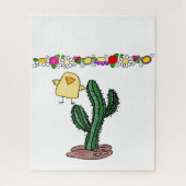 Puzzles Cactus Flowers Floral Legpuzzel (Verticaal)