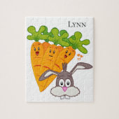 Puzzles Carrots Rabbit Legpuzzel (Verticaal)