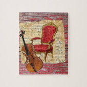 Puzzles Cello Victoriaans Legpuzzel (Verticaal)