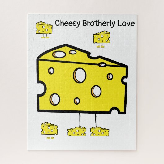 Puzzles Cheese Brotherly Love Legpuzzel (Verticaal)