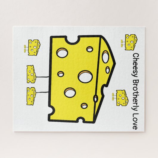 Puzzles Cheese Brotherly Love Legpuzzel (Horizontaal)
