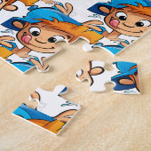 Puzzles Colorful Boy Legpuzzel (Zijkant)