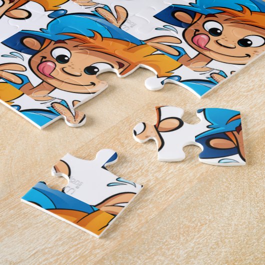 Puzzles Colorful Boy Legpuzzel (Zijkant)