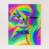 Puzzles Colorful Colors Seagulls Legpuzzel (Verticaal)