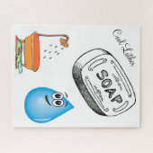 Puzzles Cool Lather Bathroom Legpuzzel (Horizontaal)