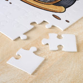 Puzzles Cute Girl Delivering Ice-cream Legpuzzel (Zijkant)