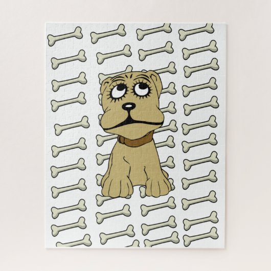 Puzzles Dog Botten Legpuzzel (Verticaal)