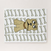 Puzzles Dog Botten Legpuzzel (Horizontaal)