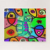 Puzzles Dog Whimsical Legpuzzel (Horizontaal)