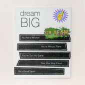 Puzzles Dream Big Legpuzzel (Verticaal)