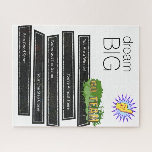 Puzzles Dream Big Legpuzzel (Horizontaal)