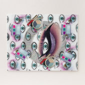Puzzles Eye Makeup Legpuzzel (Horizontaal)