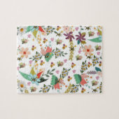 Puzzles Floral Bumblebee Legpuzzel (Horizontaal)