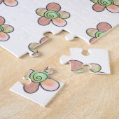 Puzzles Floral Flowers Legpuzzel (Zijkant)