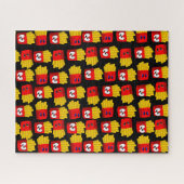 Puzzles French Fries Black Legpuzzel (Horizontaal)
