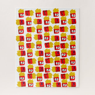 Puzzles French Fries White Legpuzzel