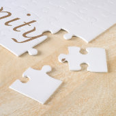 Puzzles Gold Swan Floral Legpuzzel (Zijkant)