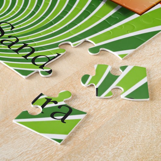 Puzzles Golfer Golf Floral Golf Balls Legpuzzel (Zijkant)