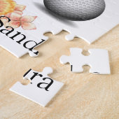 Puzzles Golfer Golf Floral Golf Balls Legpuzzel (Zijkant)