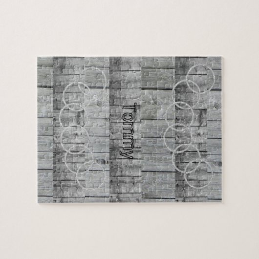 Puzzles Gray Wood Legpuzzel (Horizontaal)