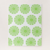 Puzzles Green Mandala Legpuzzel (Verticaal)