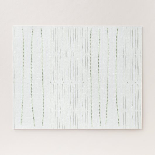 Puzzles Green Stripes Legpuzzel (Horizontaal)