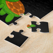 Puzzles Green Turtle Stars Legpuzzel (Zijkant)