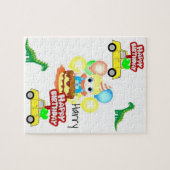 Puzzles Happy Birthday Alligator Cake Legpuzzel (Horizontaal)