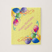 Puzzles Happy Birthday-ballonnen Legpuzzel (Verticaal)