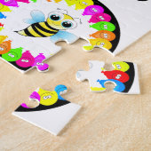 Puzzles Happy Birthday Bumblebee Balloons Legpuzzel (Zijkant)