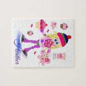 Puzzles Happy Birthday Cake Butterfly Legpuzzel (Horizontaal)