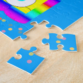 Puzzles Happy Birthday Colorful Candles Legpuzzel (Zijkant)