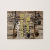 Puzzles Happy Birthday Country Construction Tools Legpuzzel (Horizontaal)