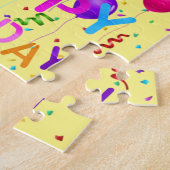 Puzzles Happy Birthday Cupcake Legpuzzel (Zijkant)