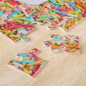 Puzzles Happy Birthday Cupcake Sprinkles Legpuzzel (Zijkant)