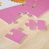 Puzzles Happy Birthday Fairy Cupcake Legpuzzel (Zijkant)
