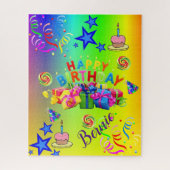Puzzles Happy Birthday Legpuzzel (Verticaal)