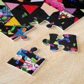 Puzzles Happy Birthday Penguin Cupcake Legpuzzel (Zijkant)