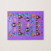 Puzzles Happy Birthday Penguin Pink Pigs Legpuzzel (Horizontaal)