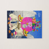 Puzzles Happy Birthday Polar Pear Cake Legpuzzel (Horizontaal)