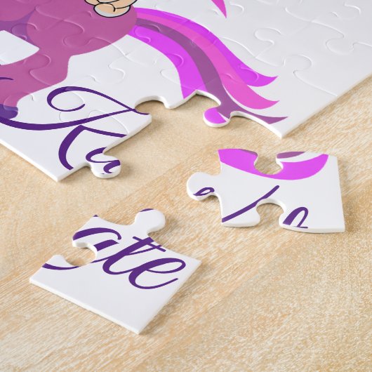 Puzzles Happy Birthday Pony Kittens Cake Legpuzzel (Zijkant)