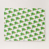 Puzzles Happy St. Patrick's Day Rabbit Legpuzzel (Horizontaal)