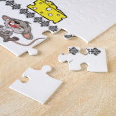 Puzzles harten de muis legpuzzel (Zijkant)