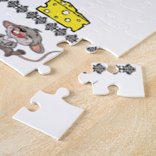 Puzzles harten de muis legpuzzel (Zijkant)