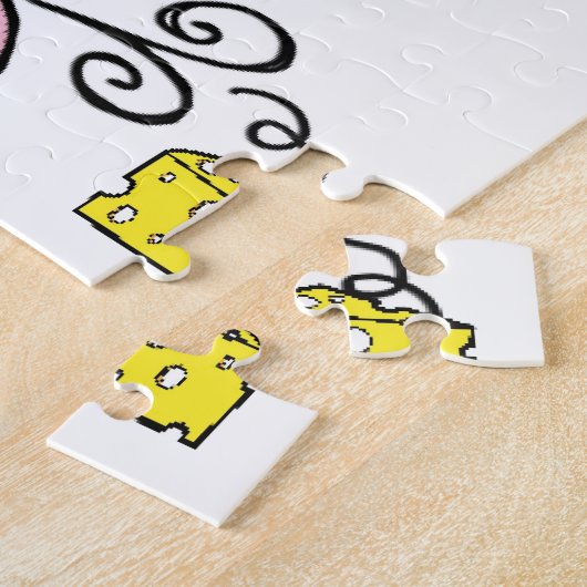 Puzzles Hearts Cheese Cheesy Legpuzzel (Zijkant)