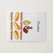Puzzles Hotdog Ketchup Mustard Food Legpuzzel (Horizontaal)