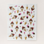 Puzzles Ice Cream Cones Legpuzzel (Verticaal)
