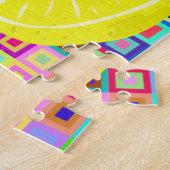 Puzzles Lemons Colorful Pigs Legpuzzel (Zijkant)